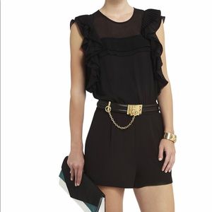 BCBGMaxazria Agnes Size 8 Romper NWOT